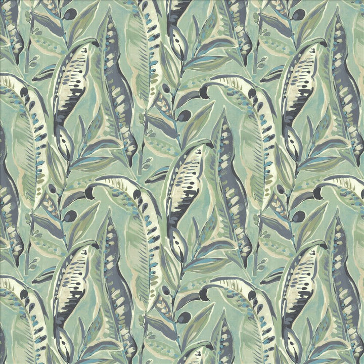 Malibu Meadows Rain by Kasmir Fabric 1464 100% Polyester
 CHINA 40,000 Wyzenbeek Double Rubs Horizontal: 27 4/8 inches and Vertical: 24 7/8 inches 55 - Fabric Carolina -