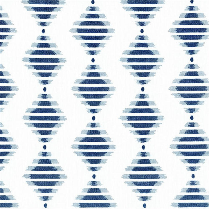 Maloo Blue  by Kasmir Fabric 1474 50% Cotton 25% Rayon 20% Polyester 5% Linen  INDIA  </p><p>Repeat: Horizontal: 13 2/8 inches and Vertical: 7 6/8 inches 54  - Fabric Carolina -