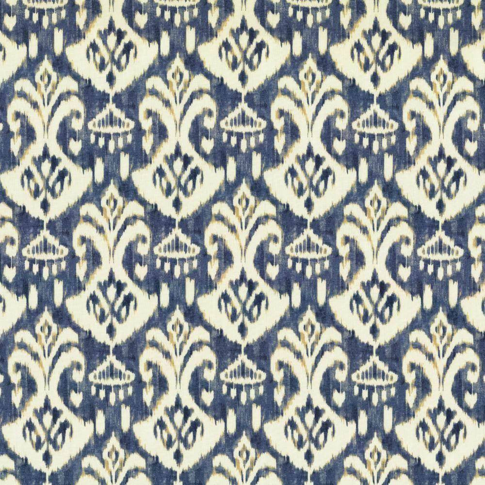 Mankato Ocean Blue by Kasmir Fabric 5115 TURKMENIST 15,000 Wyzenbeek Double Rubs H: 9 inches, V:18 inches 54 - 55 - Fabric Carolina - Kasmir