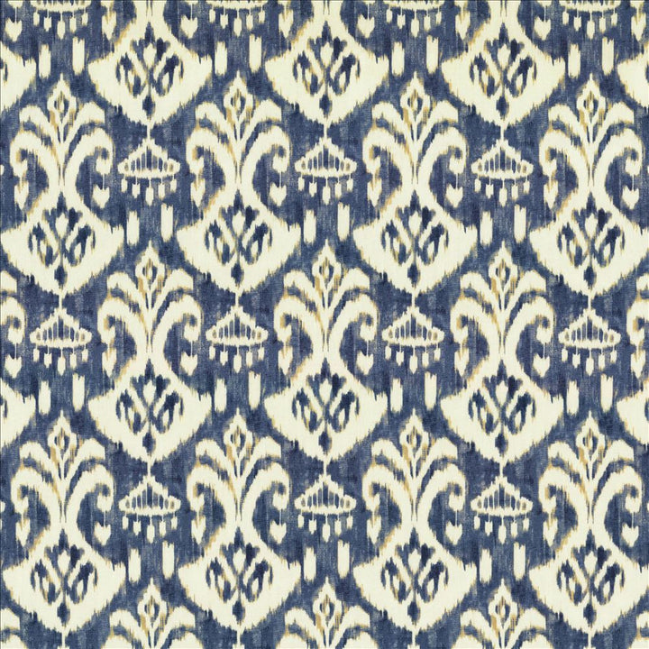 Mankato Ocean Blue by Kasmir Fabric 5115 100% Cotton
 TURKMENISTAN </p><p>Repeat: Horizontal: 9 inches and Vertical: 18 inches 54 - 55 - Fabric Carolina -