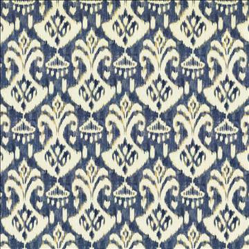 Mankato Ocean Blue by Kasmir Fabric 5115 100% Cotton TURKMENISTAN 15,000 Wyzenbeek Double Rubs H: 9 inches, V: 18 inches 54 - 55 - Fabric Carolina - Kasmir