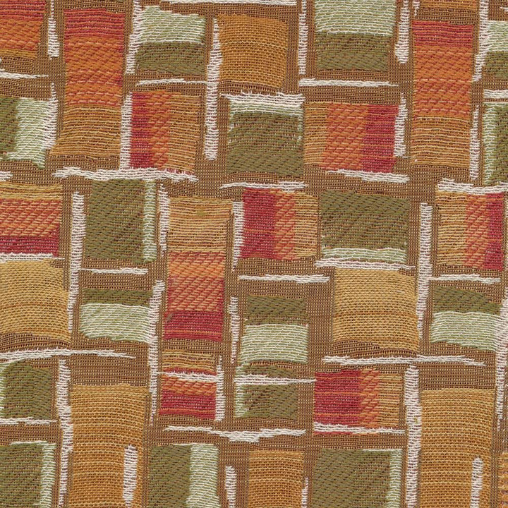 Maracay Mosaic Orange Slice by Kasmir Fabric 1397 80% Polyester
20% Rayon
 CHINA </p><p>Repeat: Horizontal: 3 5/8 inches and Vertical: 8 7/8 inches 54 - 56 - Fabric Carolina -
