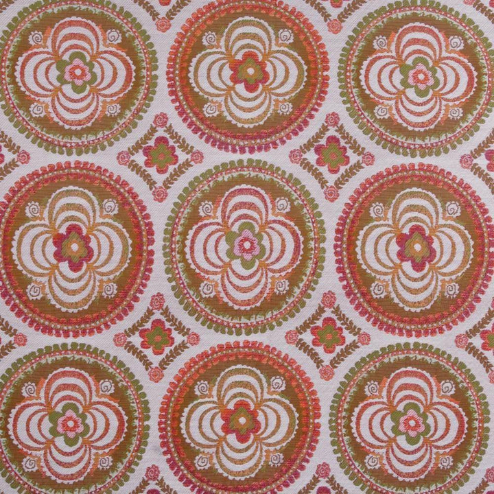 Maracay Orange Slice by Kasmir Fabric 1397 CHINA 12,000 Wyzenbeek Double Rubs H: 14 4/8 inches, V:14 4/8 inches 54 - 56 - Fabric Carolina - Kasmir