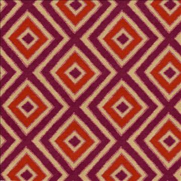 Marazzi Diamond Crangrape by Kasmir Fabric 1435 100% Polyester CHINA 51,000 Wyzenbeek Double Rubs H: 18 inches, V: 12 4/8 inches 54 - Fabric Carolina - Kasmir