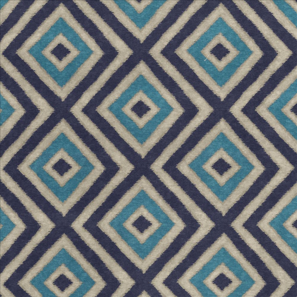 Marazzi Diamond Peacock by Kasmir Fabric 1436 100% Polyester
 CHINA </p><p>Repeat: Horizontal: 18 inches and Vertical: 12 4/8 inches 54 - Fabric Carolina -