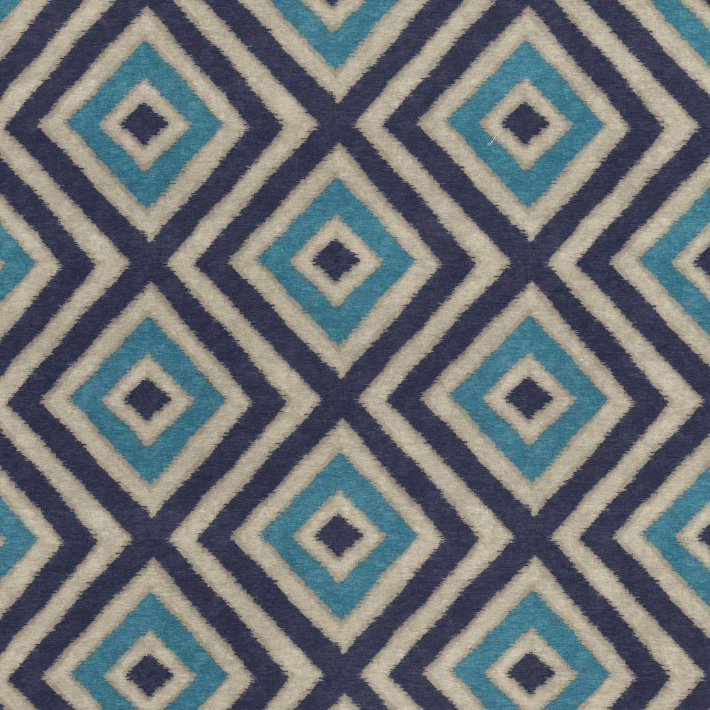 Marazzi Diamond Peacock by Kasmir Fabric 1436 CHINA 51,000 Wyzenbeek Double Rubs H: 18 inches, V:12 4/8 inches 54 - Fabric Carolina - Kasmir