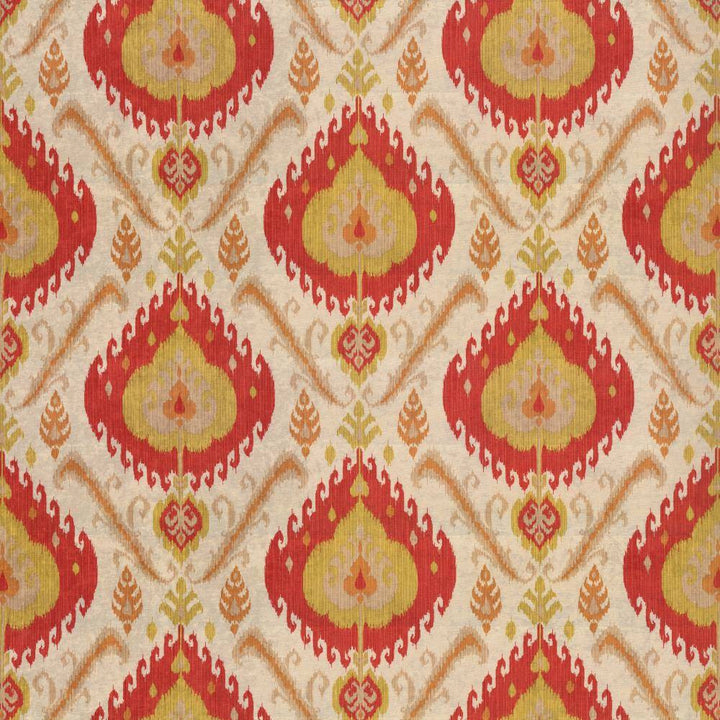 Marazzi Tomato by Kasmir Fabric 1434 100% Polyester
 CHINA </p><p>Repeat: Horizontal: 27 inches and Vertical: 27 inches 54 - Fabric Carolina -