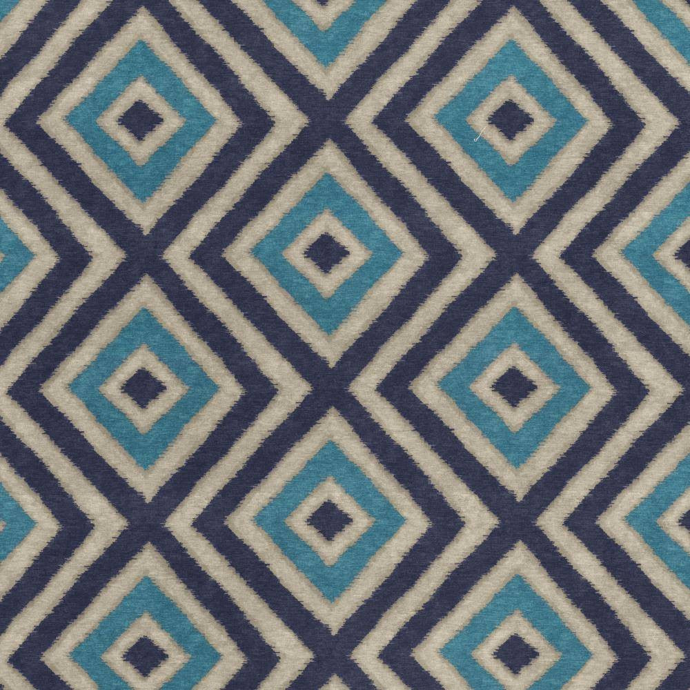 Marazzi Diamond Peacock by Kasmir Fabric 1436 100% Polyester
 CHINA </p><p>Repeat: Horizontal: 18 inches and Vertical: 12 4/8 inches 54 - Fabric Carolina -