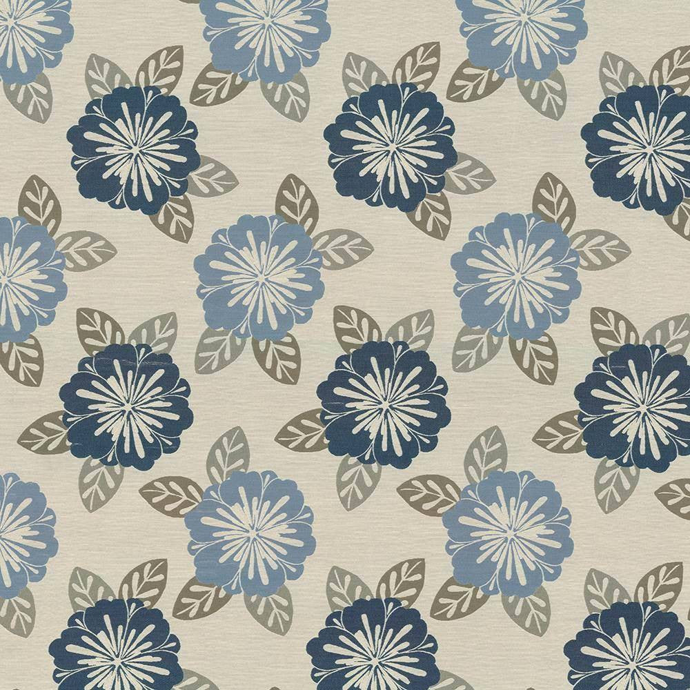 Marchesa Cornflower by Kasmir Fabric 1419 CHINA Not Tested H: 14 7/8 inches, V:30 5/8 inches 59 - 60 - Fabric Carolina - Kasmir