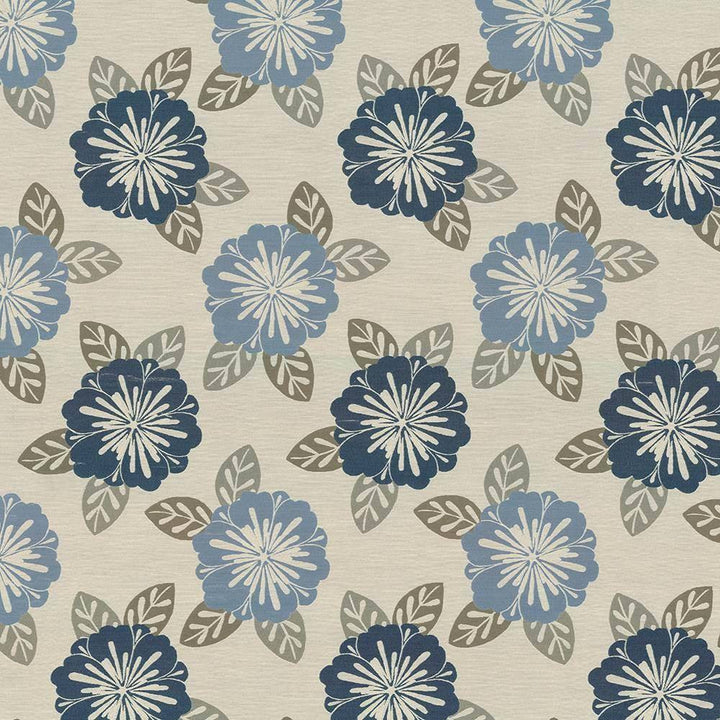 Marchesa Cornflower by Kasmir Fabric 1419 CHINA Not Tested H: 14 7/8 inches, V:30 5/8 inches 59 - 60 - Fabric Carolina - Kasmir