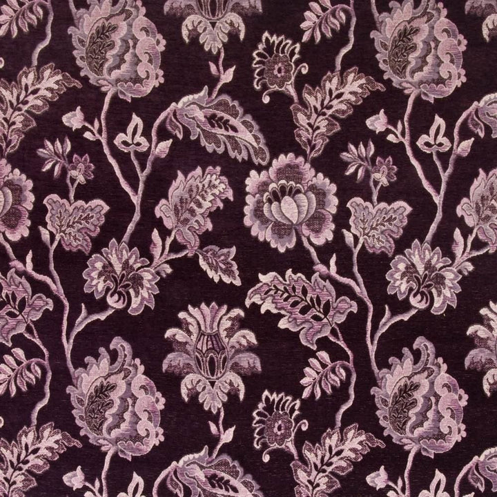 Mardella Garden Blackberry by Kasmir Fabric 1397 47% Polyester
27% Viscose
26% PolyAcrylic
 BELGIUM 18,000 Martindale Cycles Horizontal: 27 4/8 inches and Vertical: 31 7/8 inches 54 - Fabric Carolina -