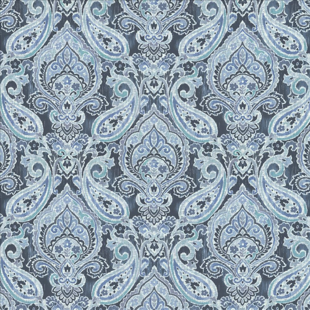 Margot Denim by Kasmir Fabric 1454 100% Polyester
 CHINA </p><p>Repeat: Horizontal: 27 inches and Vertical: 26 inches 53 - Fabric Carolina -