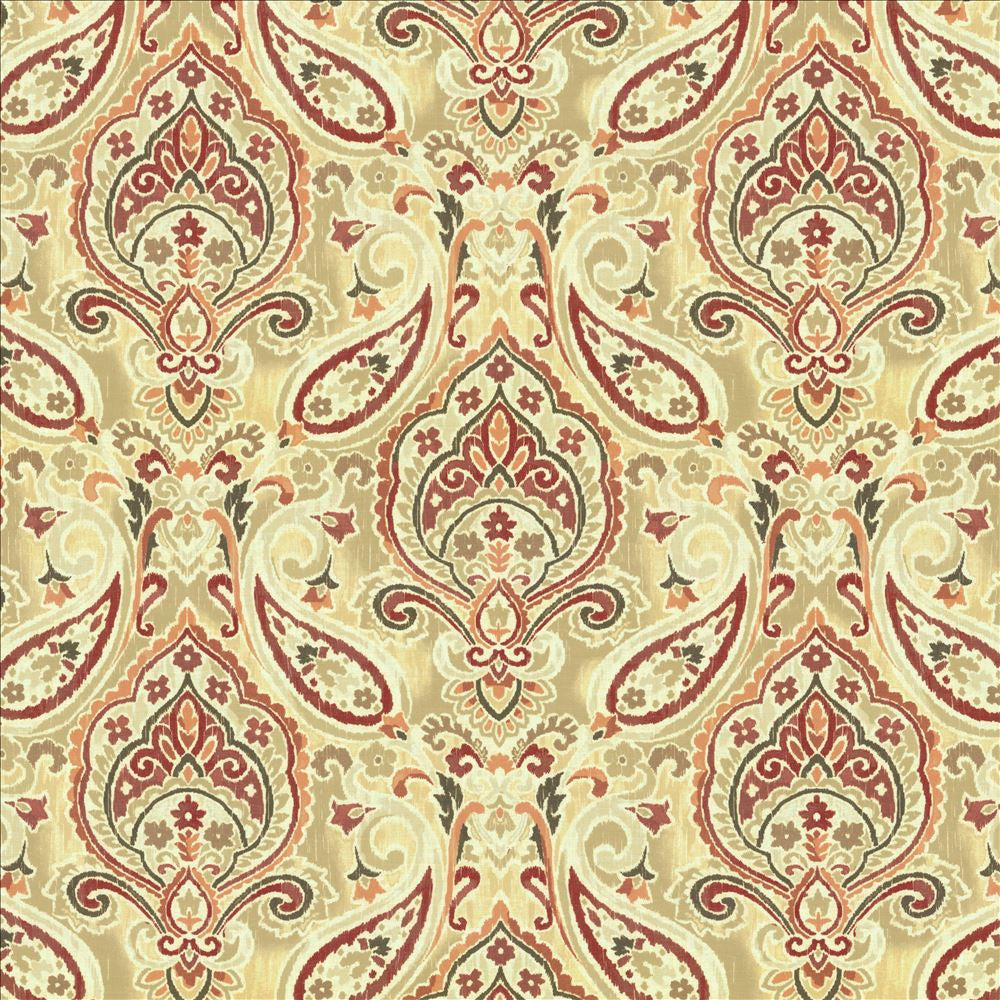 Margot Pottery by Kasmir Fabric 1452 100% Polyester
 CHINA 30,000 Wyzenbeek Double Rubs </p><p>Repeat: Horizontal: 27 inches and Vertical: 26 inches 53 - Fabric Carolina -