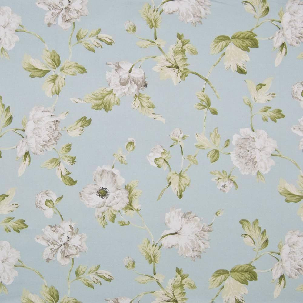 Margrove Manor Robins Egg by Kasmir Fabric 1385 TURKEY Not Tested H: 27 inches, V:25 2/8 inches 54 - Fabric Carolina - Kasmir