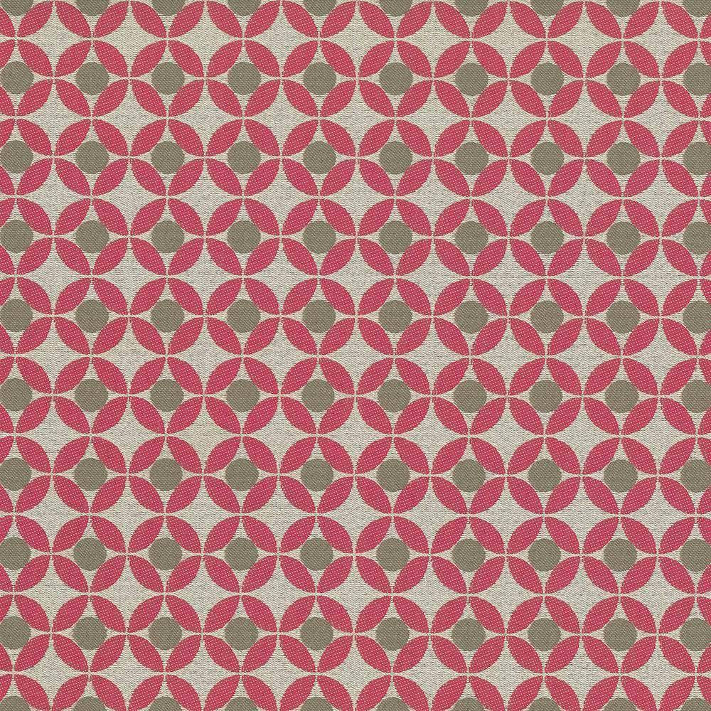 Marini Raspberry by Kasmir Fabric 1428 INDIA Not Tested H: 1 2/8 inches, V:1 2/8 inches 57 - Fabric Carolina - Kasmir