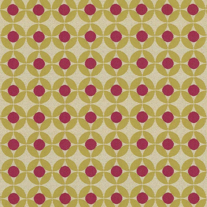Marini Watermelon by Kasmir Fabric 1428 INDIA Not Tested H: 1 2/8 inches, V:1 2/8 inches 57 - Fabric Carolina - Kasmir