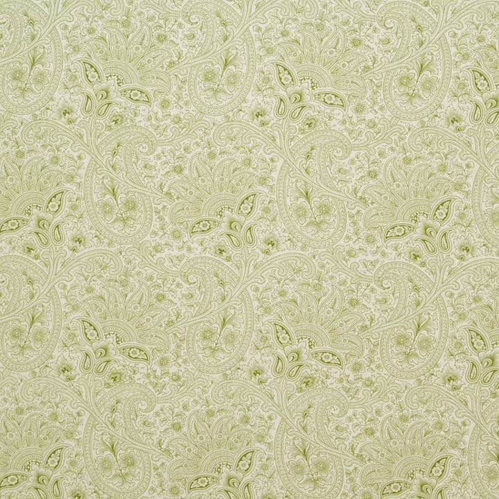 Marlwood Paisley Snow Pea  by Kasmir Fabric See sample 100% Cotton
 CHINA 9,000 Wyzenbeek Double Rubs </p><p>Repeat: Horizontal: 9 inches and Vertical: 12 5/8 inches 54  - Fabric Carolina -