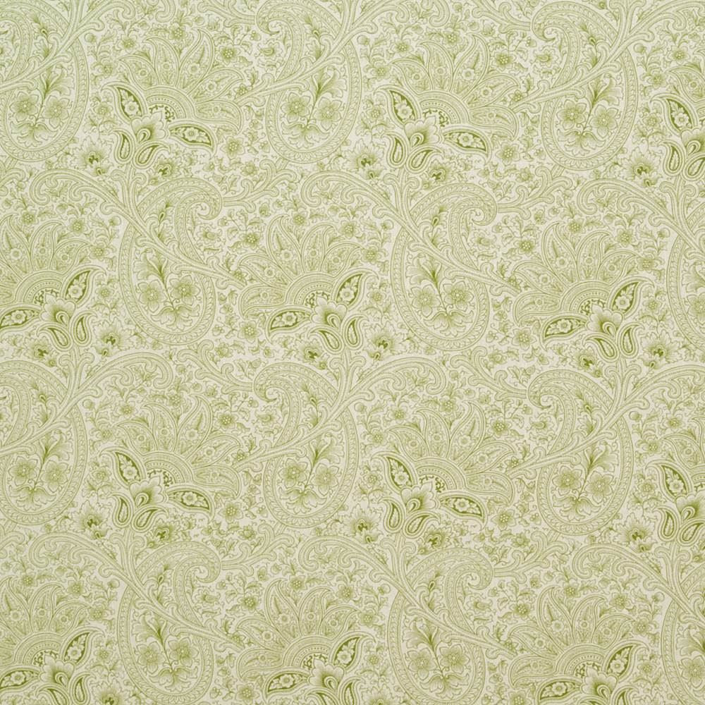 Marlwood Paisley Snow Pea by Kasmir Fabric 1402 100% Cotton
 CHINA </p><p>Repeat: Horizontal: 9 inches and Vertical: 12 5/8 inches 54 - Fabric Carolina -