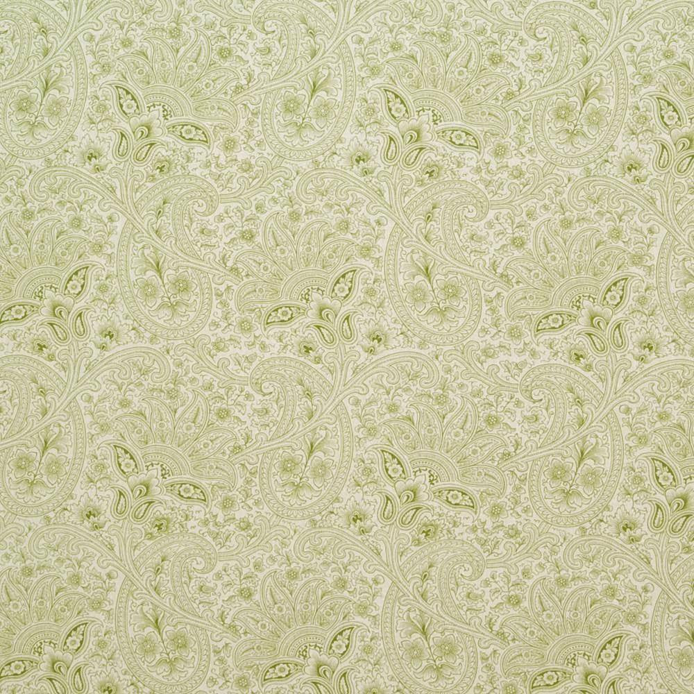 Marlwood Paisley Snow Pea by Kasmir Fabric 1402 CHINA 9,000 Wyzenbeek Double Rubs H: 9 inches, V:12 5/8 inches 54 - Fabric Carolina - Kasmir