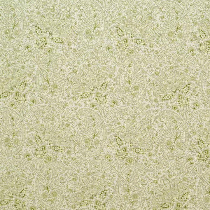 Marlwood Paisley Snow Pea by Kasmir Fabric 1402 CHINA 9,000 Wyzenbeek Double Rubs H: 9 inches, V:12 5/8 inches 54 - Fabric Carolina - Kasmir