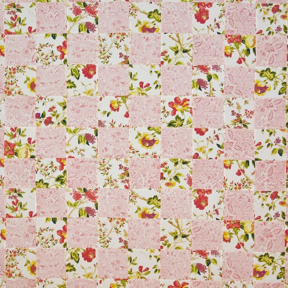 Marlwood Quilt Cherry Cream  by Kasmir Fabric See sample 100% Cotton
 CHINA 3,000 Wyzenbeek Double Rubs </p><p>Repeat: Horizontal: 54 inches and Vertical: 27 inches 54  - Fabric Carolina -
