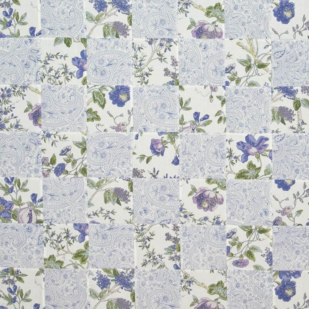 Marlwood Quilt Wedgewinkle by Kasmir Fabric 1402 100% Cotton
 CHINA 3,000 Wyzenbeek Double Rubs </p><p>Repeat: Horizontal: 54 inches and Vertical: 27 inches 54 - Fabric Carolina -