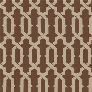Marmara Trellis Chestnut by Kasmir Fabric 1369 59% Cotton 41% Polyester CHINA 15,000 Wyzenbeek Double Rubs H: 4 6/8 inches, V: 8 4/8 inches 56 - 58 - Fabric Carolina - Kasmir
