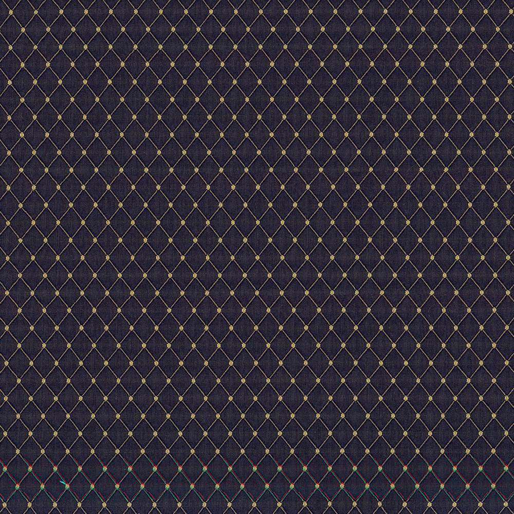 Martinez Sapphire by Kasmir Fabric 5088 100% Polyester
 CHINA </p><p>Repeat: Horizontal: 6/8 inches and Vertical: 1 2/8 inches 54 - 56 - Fabric Carolina -