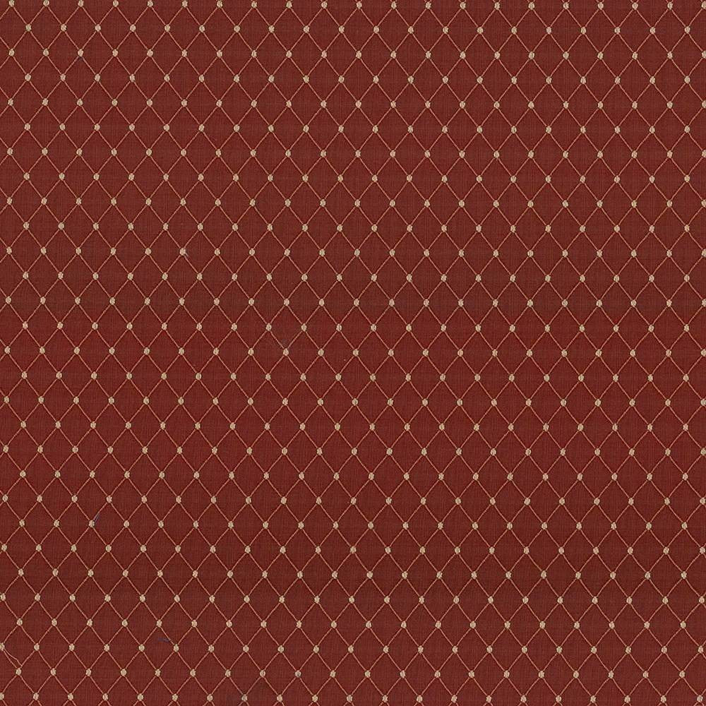 Martinez Scarlet by Kasmir Fabric 1334 CHINA 30,000 Wyzenbeek Double Rubs H: 6/8 inches, V:1 2/8 inches 54 - 56 - Fabric Carolina - Kasmir