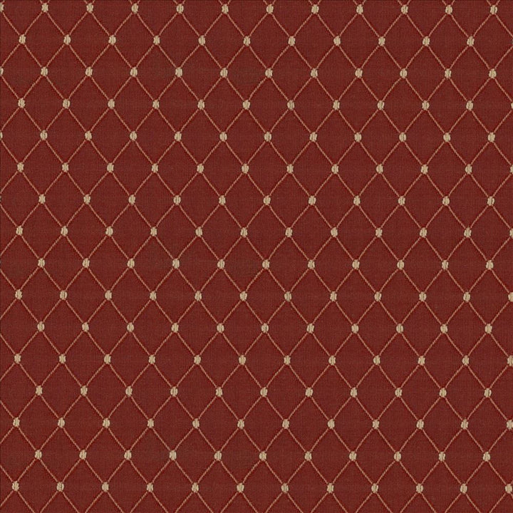 Martinez Scarlet by Kasmir Fabric 5087 100% Polyester
 CHINA 30,000 Wyzenbeek Double Rubs </p><p>Repeat: Horizontal: 6/8 inches and Vertical: 1 2/8 inches 54 - Fabric Carolina -