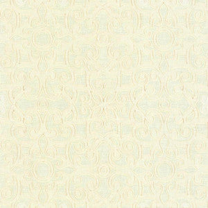 Marvelous Scroll Ivory by Kasmir Fabric