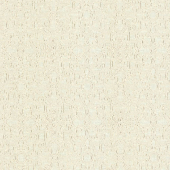 Marvelous Scroll Ivory by Kasmir Fabric 5111 70% Polyester
30% Cotton
 INDIA </p><p>Repeat: Horizontal: 10 inches and Vertical: 9 inches 51 - 56 - Fabric Carolina -