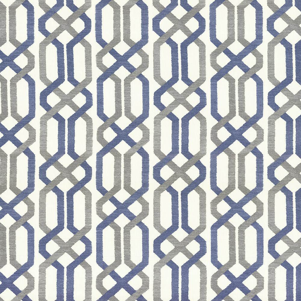 Maze Fret Dove by Kasmir Fabric 5065 100% Cotton
 USA </p><p>Repeat: Horizontal: 13 4/8 inches and Vertical: 9 inches 54 - Fabric Carolina -