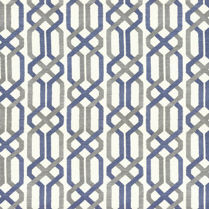 Maze Fret Dove by Kasmir Fabric 5065 100% Cotton
 USA </p><p>Repeat: Horizontal: 13 4/8 inches and Vertical: 9 inches 54 - Fabric Carolina -