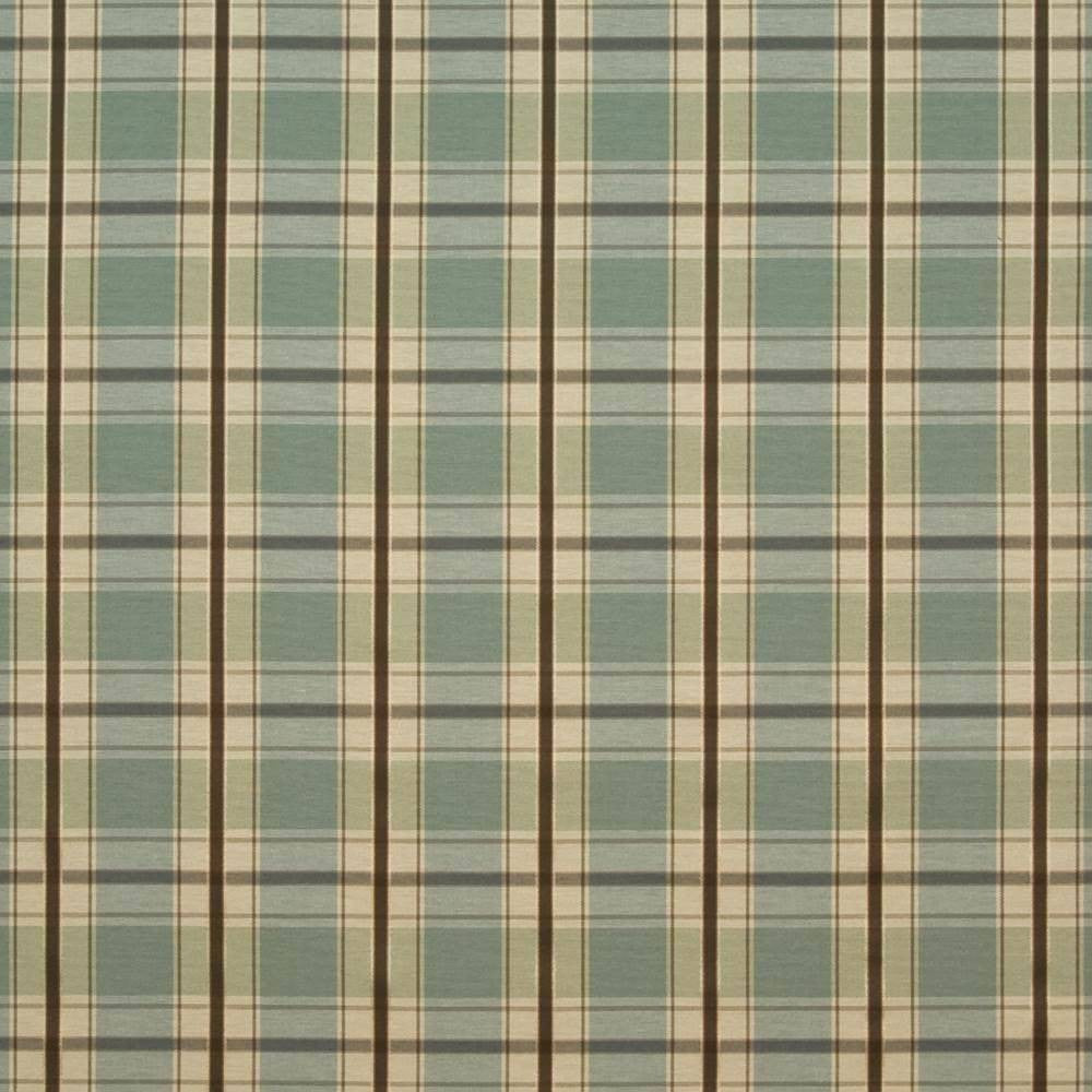 Mcferrin Plaid Bluestone by Kasmir Fabric 1403 TAIWAN 12,000 Wyzenbeek Double Rubs H: 4 4/8 inches, V:4 4/8 inches 54 - 55 - Fabric Carolina - Kasmir
