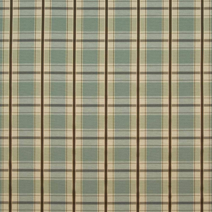 Mcferrin Plaid Bluestone by Kasmir Fabric 1403 TAIWAN 12,000 Wyzenbeek Double Rubs H: 4 4/8 inches, V:4 4/8 inches 54 - 55 - Fabric Carolina - Kasmir