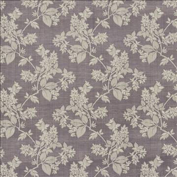 Meadow View Amethyst by Kasmir Fabric 1449 67% Polyester 33% Cotton INDIA 28,000 Martindale Cycles H: 13 6/8 inches, V: 15 inches 53 - Fabric Carolina - Kasmir