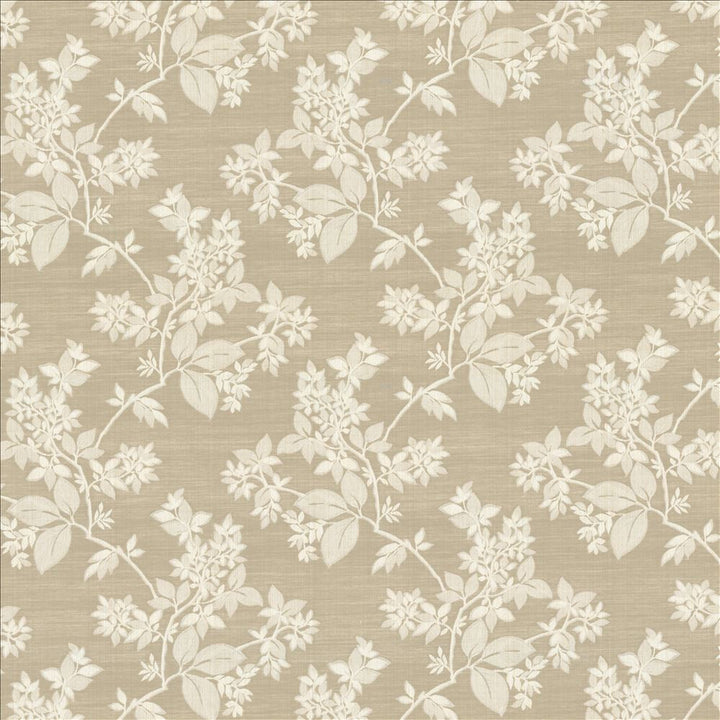 Meadow View Dove by Kasmir Fabric 1449 67% Polyester
33% Cotton
 INDIA </p><p>Repeat: Horizontal: 13 6/8 inches and Vertical: 15 inches 53 - Fabric Carolina -