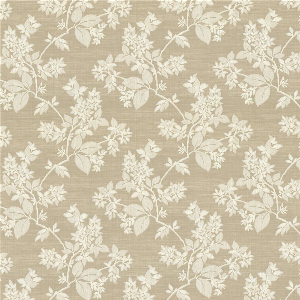 Meadow View Dove by Kasmir Fabric 1449 67% Polyester
33% Cotton
 INDIA 28,000 Martindale Cycles Horizontal: 13 6/8 inches and Vertical: 15 inches 53 - Fabric Carolina -