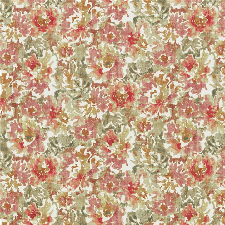 Meadow Bloom Dusty Rose by Kasmir Fabric 1468 100% Cotton
 INDIA </p><p>Repeat: Horizontal: 27 inches and Vertical: 26 6/8 inches 54 - Fabric Carolina -