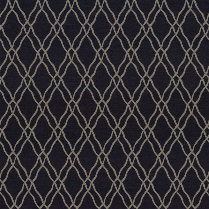 Meander Trellis Charcoal by Kasmir Fabric 5068 100% Polyester
 CHINA 15,000 Wyzenbeek Double Rubs </p><p>Repeat: Horizontal: 3 4/8 inches and Vertical: 7 6/8 inches 56 - Fabric Carolina -
