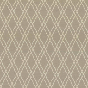 Meander Trellis Flax by Kasmir Fabric
