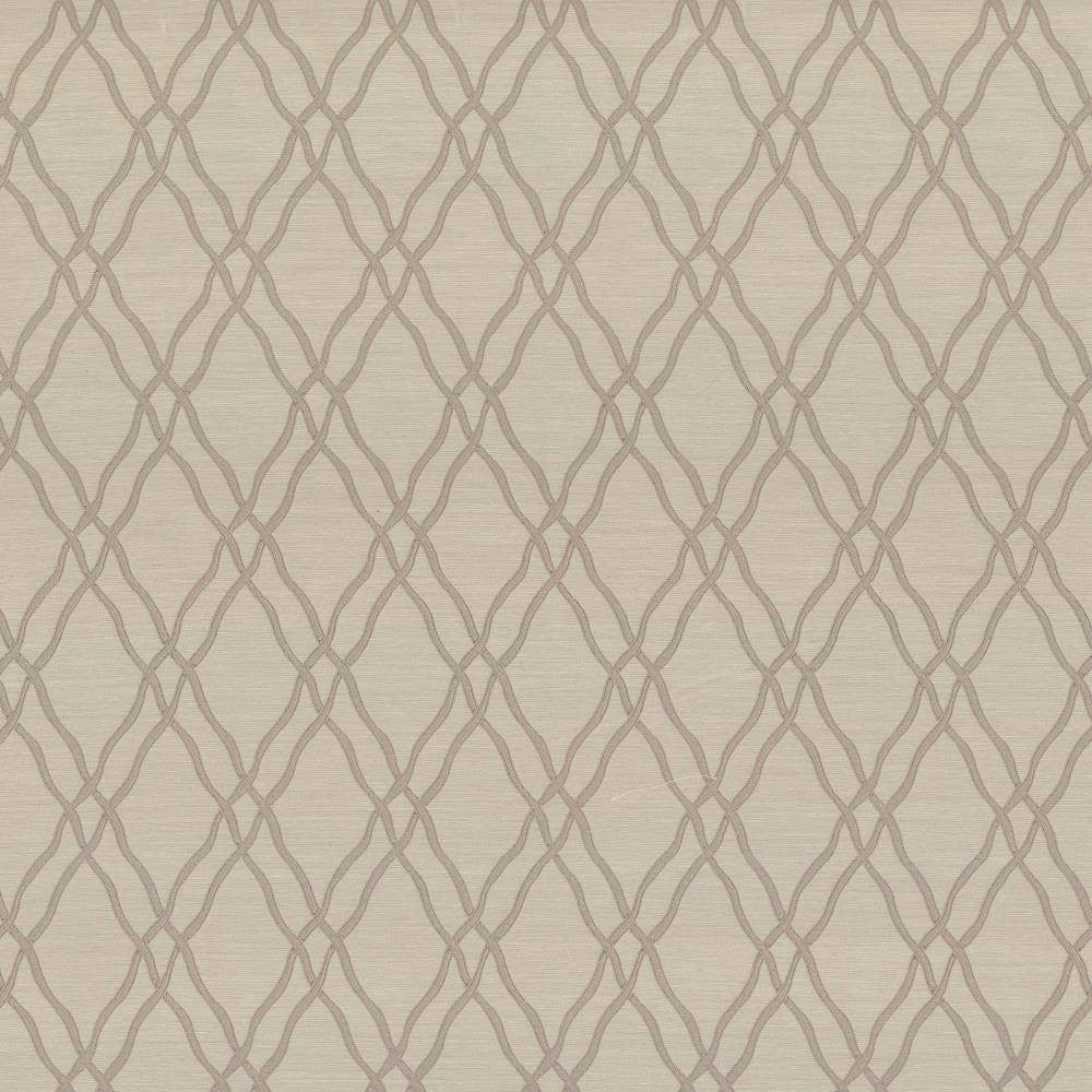 Meander Trellis Linen by Kasmir Fabric 5066 CHINA 15,000 Wyzenbeek Double Rubs H: 3 4/8 inches, V:7 6/8 inches 56 - 57 - Fabric Carolina - Kasmir