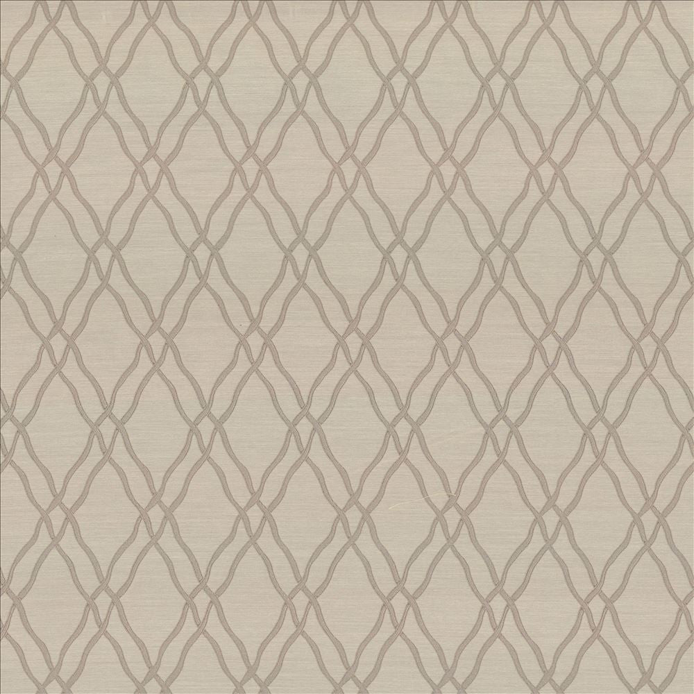 Meander Trellis Linen by Kasmir Fabric 5066 100% Polyester CHINA 15,000 Wyzenbeek Double Rubs Horizontal: 3 4/8 inches and Vertical: 7 6/8 inches 56 - 57 - Fabric Carolina -
