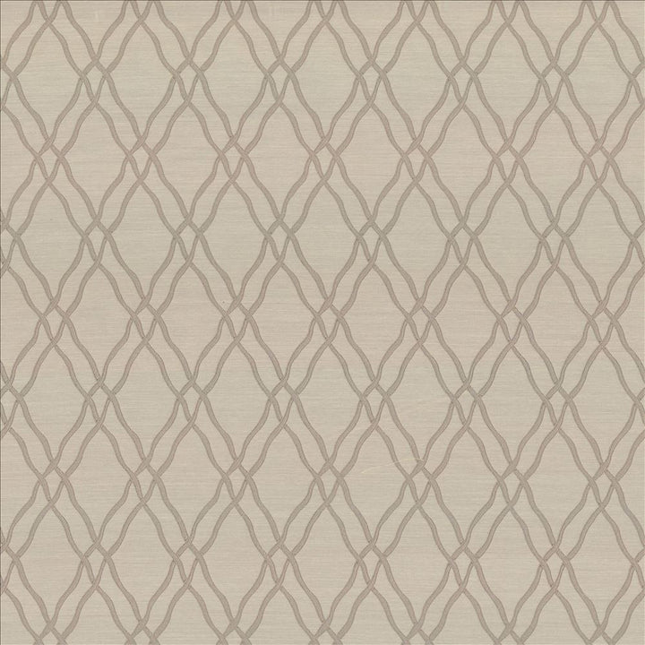 Meander Trellis Linen by Kasmir Fabric 5066 100% Polyester
 CHINA 15,000 Wyzenbeek Double Rubs Horizontal: 3 4/8 inches and Vertical: 7 6/8 inches 56 - Fabric Carolina -