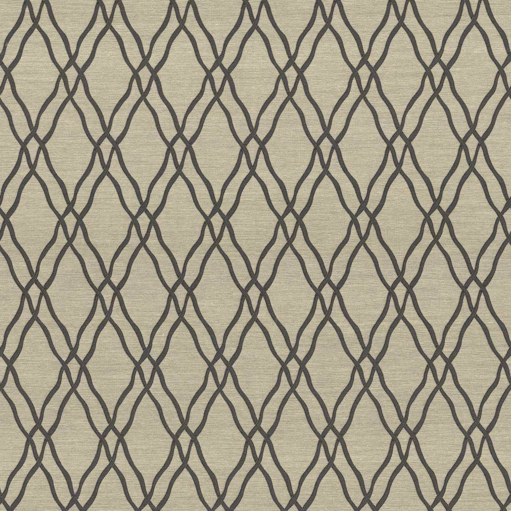 Meander Trellis Slate by Kasmir Fabric 5067 CHINA 15,000 Wyzenbeek Double Rubs H: 3 4/8 inches, V:7 6/8 inches 56 - 57 - Fabric Carolina - Kasmir