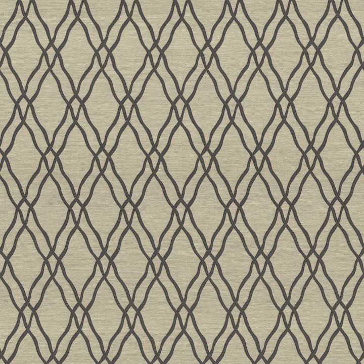 Meander Trellis Slate by Kasmir Fabric 5067 CHINA 15,000 Wyzenbeek Double Rubs H: 3 4/8 inches, V:7 6/8 inches 56 - 57 - Fabric Carolina - Kasmir