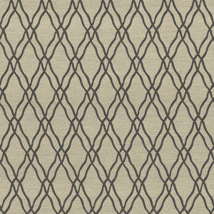 Meander Trellis Slate by Kasmir Fabric