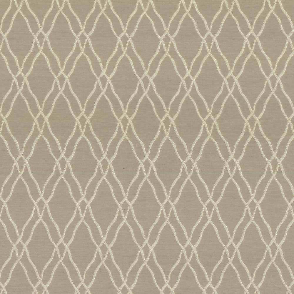 Meander Trellis Flax by Kasmir Fabric 5066 100% Polyester
 CHINA </p><p>Repeat: Horizontal: 3 4/8 inches and Vertical: 7 6/8 inches 56 - 57 - Fabric Carolina -