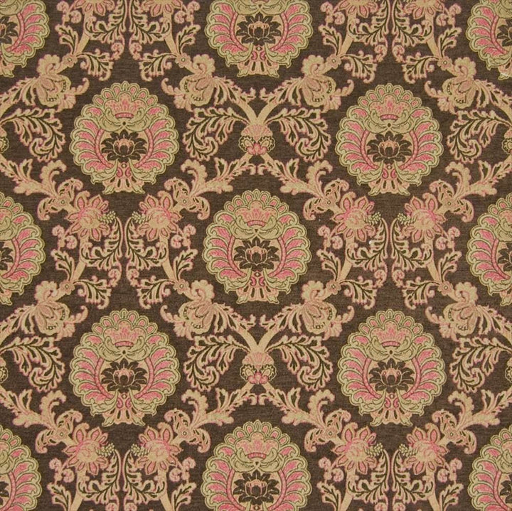 Medici Damask Pumpkin Spice by Kasmir Fabric 1390 72% Rayon
28% Polyester
 CHINA 12,000 Wyzenbeek Double Rubs Horizontal: 14 inches and Vertical: 12 inches 54 - Fabric Carolina -